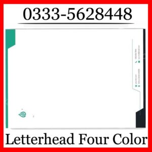 Letterhead 4 Color (5) Pad